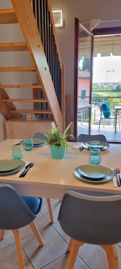 Ferienwohnung Dolce Blu Sirmione Rivoltella del Garda Exterior foto